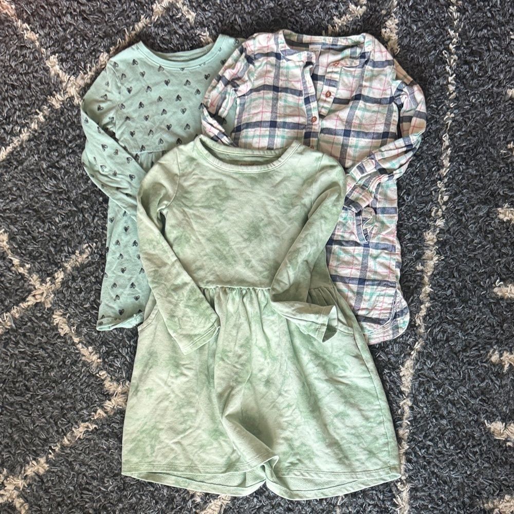 Bundle of 3 Toddler Girls Dresses